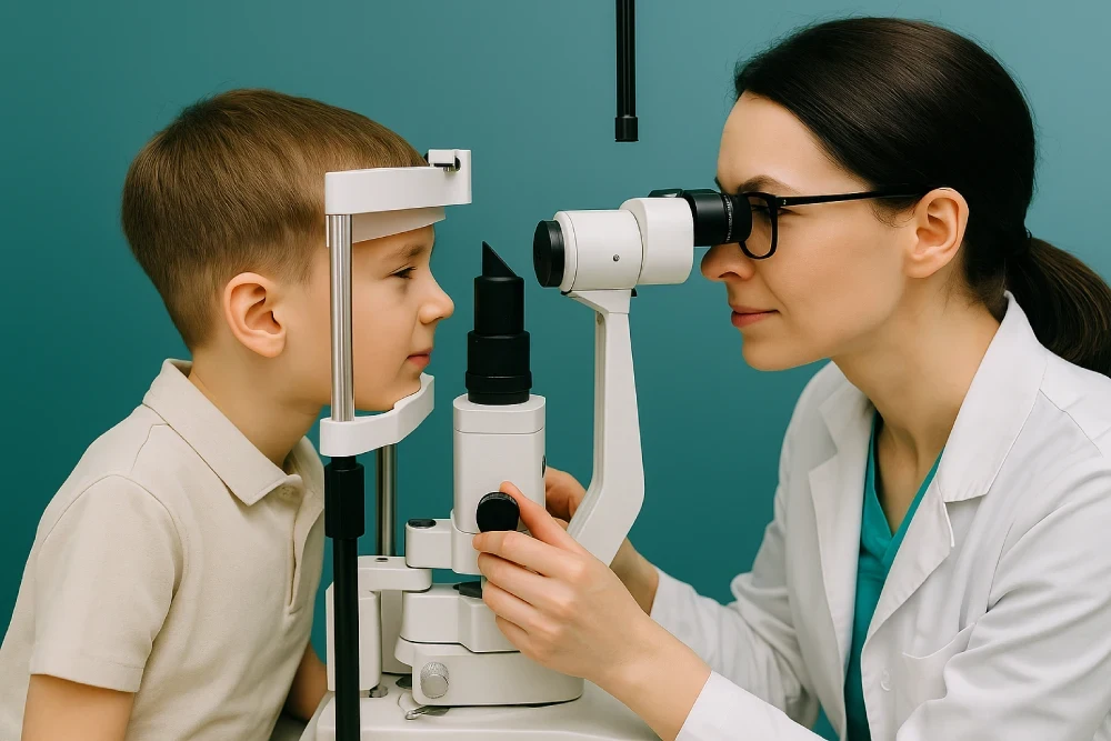 Visita oculistica bambini con refrazione in cicloplegia – Dott.ssa Simona Caprani Oculista Como